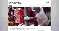 Desktop Screenshot of discoveryenergy.com